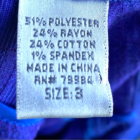 Chico’s Long Sleeve Full Zip Up Lightweight Blue Jacket Size 3 - Picture 16 of 16